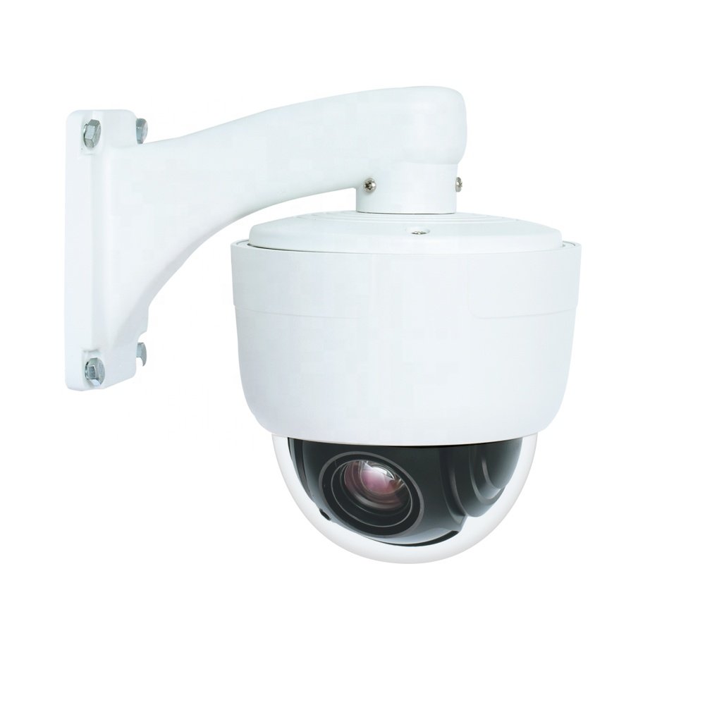 4" 10X 2MP Mini Cam High Speed Dome Analog CCTV PTZ Waterproof Vandal Proof 360 Degree Camera