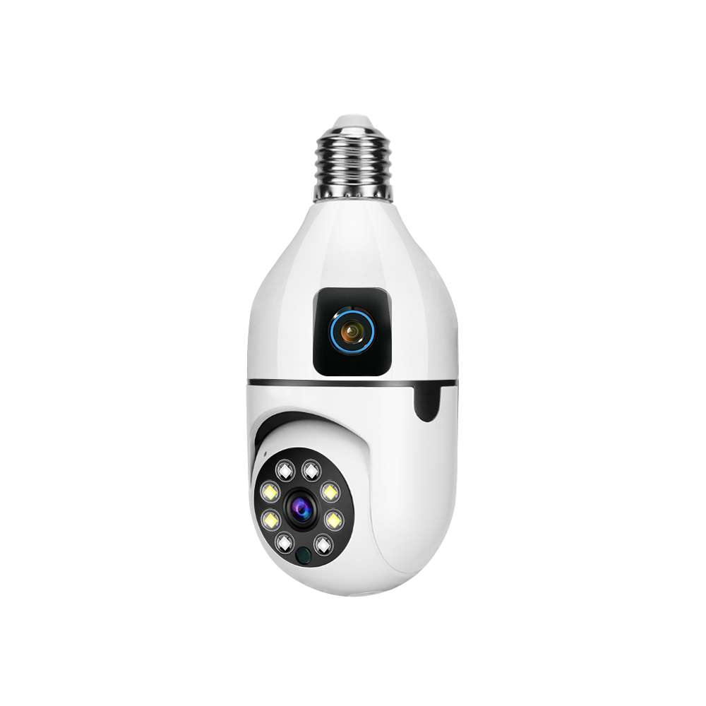 Security Wireless Bulb Camera Panoramic Network Monitor Wifi Bulb Camera Wifi Camera