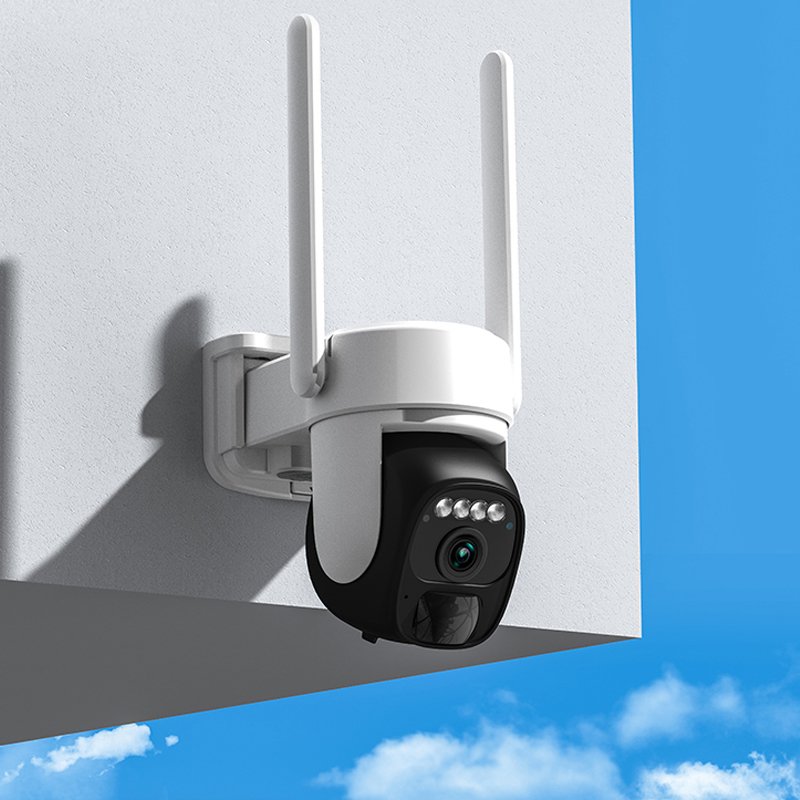 Network Camera 2k Dual Antenna Motion Detection 2-way Audio Cctv Kit Wireless Security Camera For The House