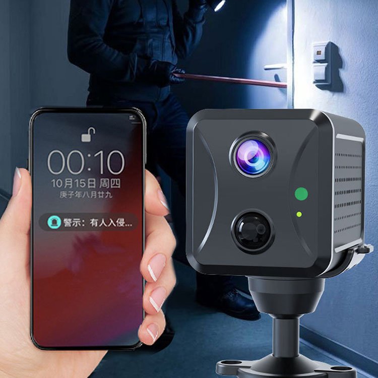 mini wifi surveillance 170 degree wide angle night vision remote video recorder motion detection full HD night vision camera