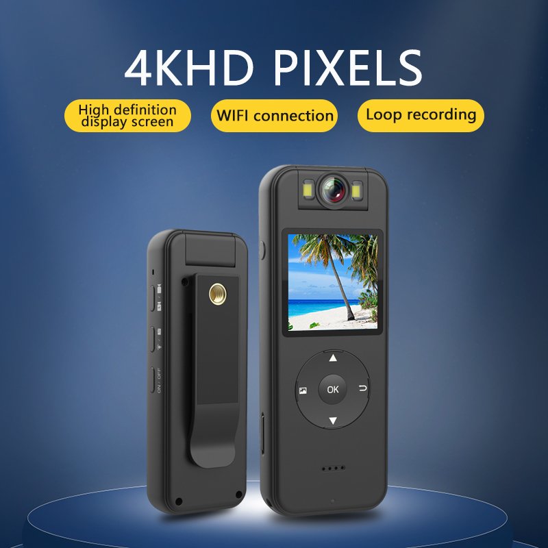 CS09 4K Body Cam WIFI Mini Camera Small Digital Video Recorder Smart Camcorder Sport Camera Time Lapse Bike Action Cameras