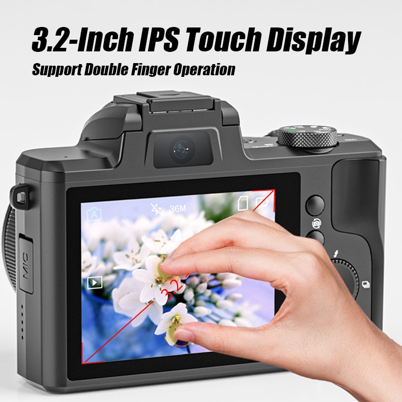 2024 New Manufacturer Fotografica Outdoor Home Wifi Record Audio Photo Full Hd Dslr 5k Digital Video Cameras For Photography