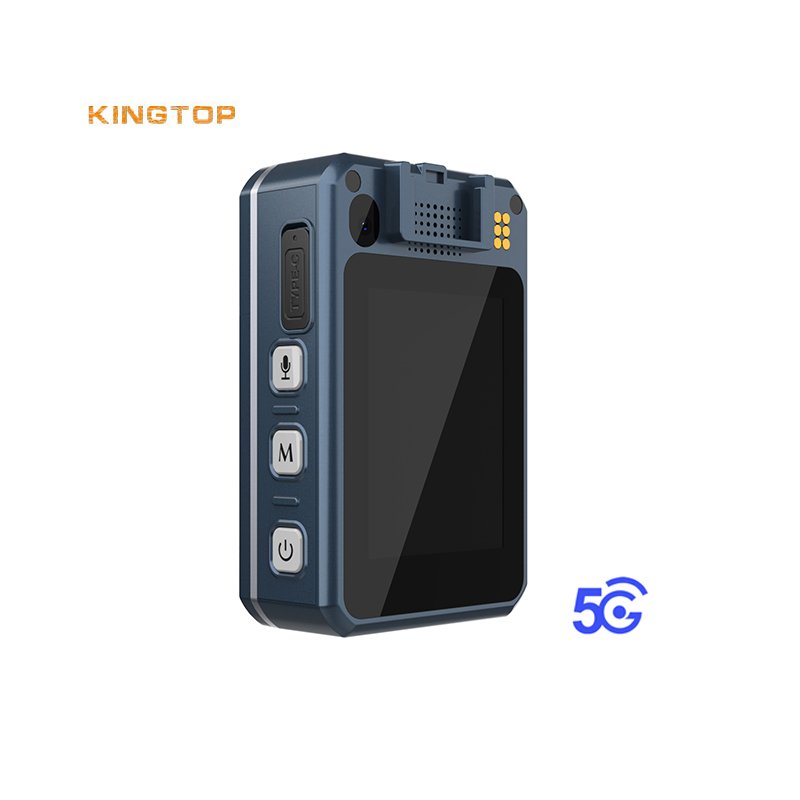 KingTop Night Vision Factory OEM / ODM 4G 5G GPS WIFI Wearable Body worn Camera