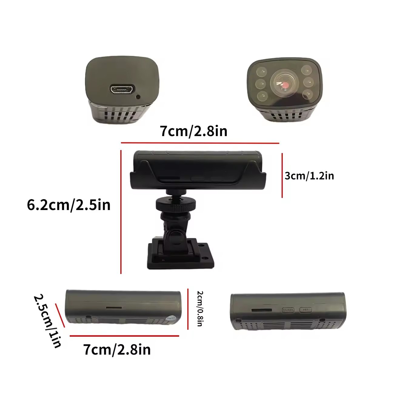 New 400MA Wireless CCTV Mini Wifi Camera Smart Security Camera For Exterior Of House Wifi Remote Camera