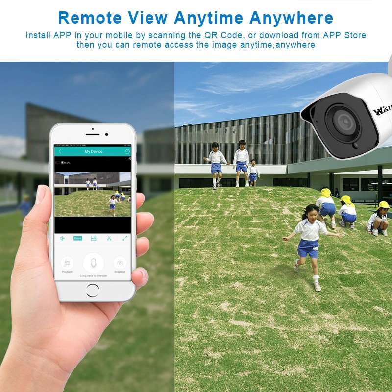 Wistino Outdoor 720P 1080P 1MP 2MP 4CH Security Set AHD DVR Kit Camera Video Surveillance 4 Channel CCTV System