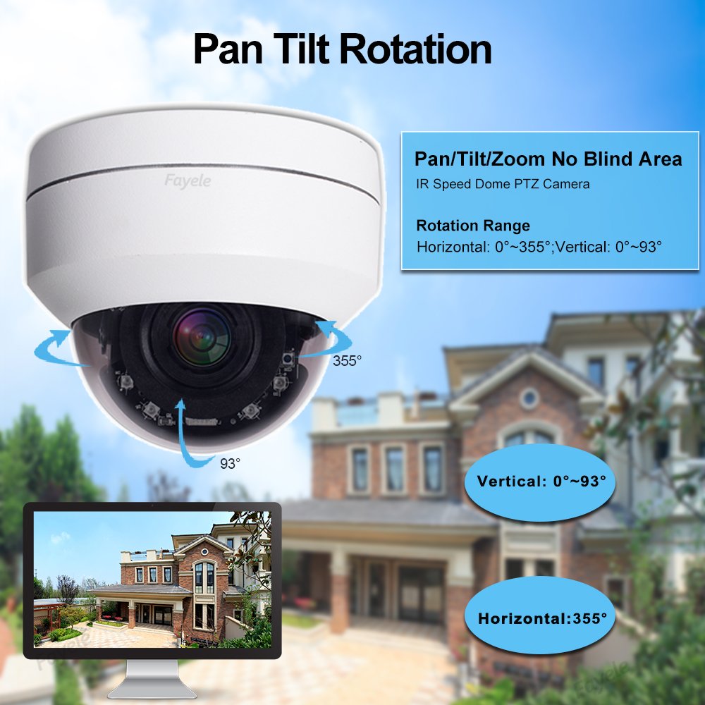 AHD 5MP CCTV Camera CVI TVI CVBS 4in1 Wired analog PTZ camera 4X optical zoom Metal Dome Mini PTZ camera UTC RS485