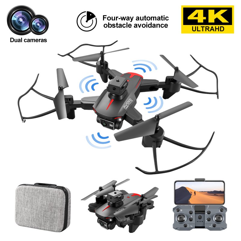 Ky605 15 Minutes Long Range Four Sided Obstacle Avoidance Mini Drone 4k Hd Dual Camera Optical Flow Positioning Rc Fpv Drone