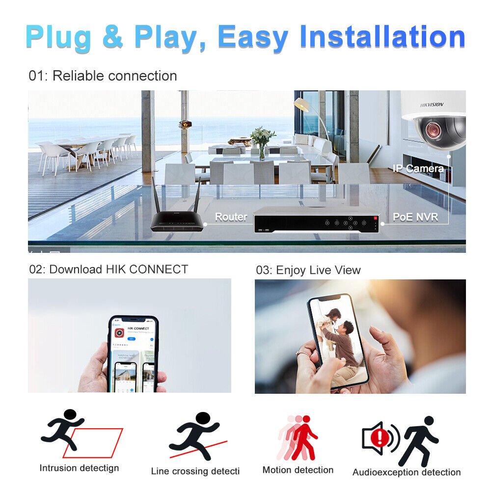 HK original DS-2CD2143G2-I 4MP IP Camera Outdoor POE camera Dome VCA Network camera Smart Motion detection IR distance 30M