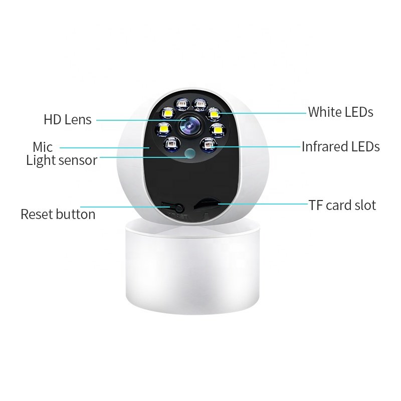 5 MP Care Cam App Network Video Surveillance Wireless Wifi Camera Mini Camera