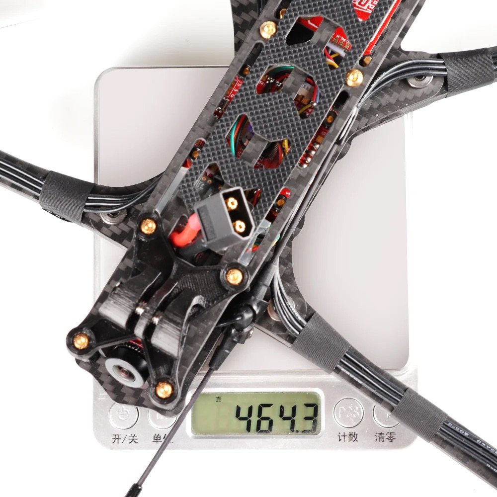Rekon 7 Pro photograph Long Range 25minutes flying time 324mm Wheelbase 7'' frame F722 FC 1250KV Caddx Ratel 2 FPV Drone