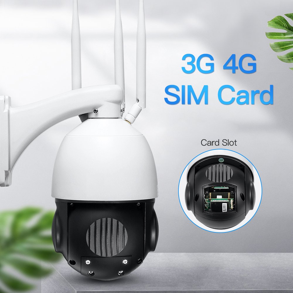4G Gsm Streaming Camhi Monitor Camera 30X Zoom 4G Servilance Network Camera