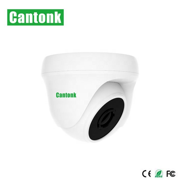 Cantonk 1080P 2MP AHD/CVI/TVI/CVBS plastic dome CFTV CCTV case all in 1 home security indoor analog camera with UTC OSD