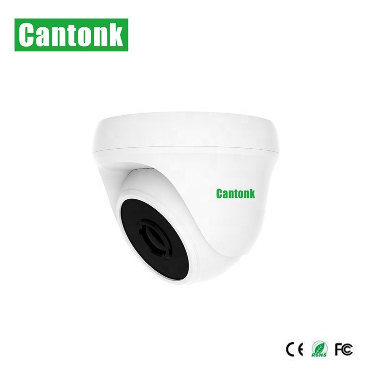 Cantonk 1080P 2MP AHD/CVI/TVI/CVBS plastic dome CFTV CCTV case all in 1 home security indoor analog camera with UTC OSD