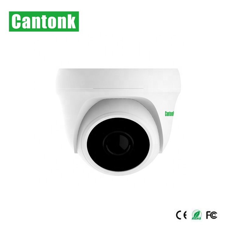 Cantonk 1080P 2MP AHD/CVI/TVI/CVBS plastic dome CFTV CCTV case all in 1 home security indoor analog camera with UTC OSD