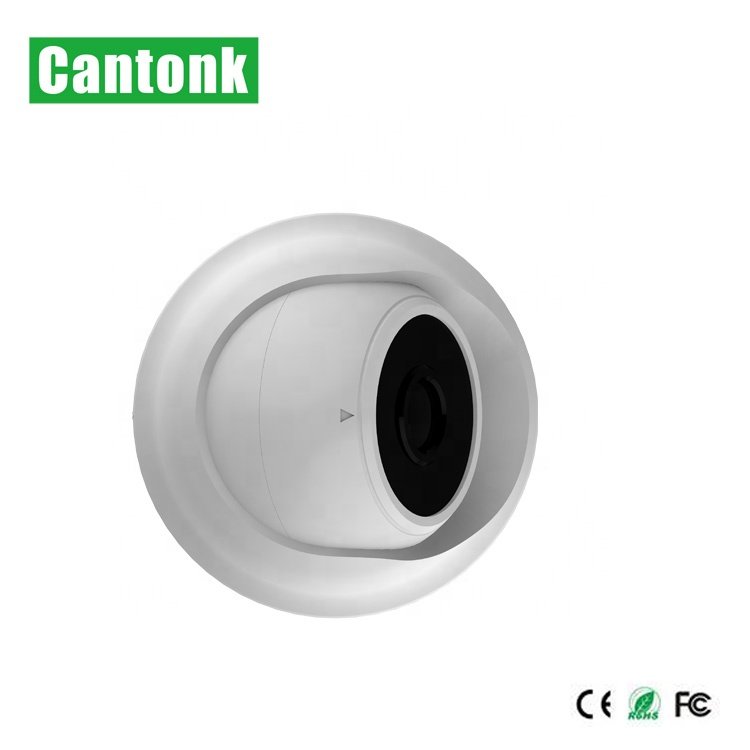 Cantonk 1080P 2MP AHD/CVI/TVI/CVBS plastic dome CFTV CCTV case all in 1 home security indoor analog camera with UTC OSD