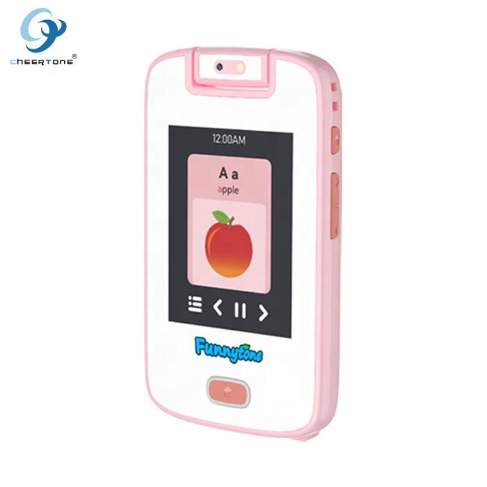 P13A Touch Panel Kids Smart Phone Learning Card Kids Toy Mobile Smart Phone for Small Children As Gift