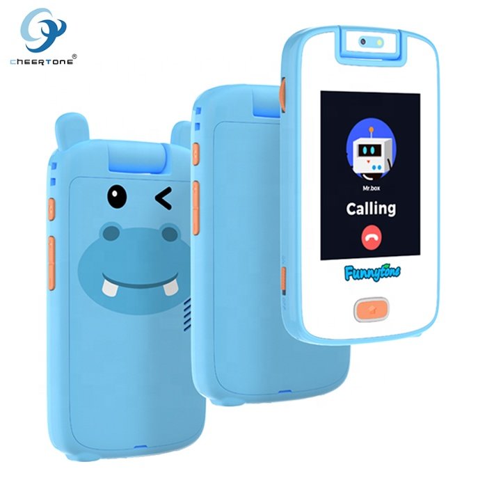 P13A Touch Panel Kids Smart Phone Learning Card Kids Toy Mobile Smart Phone for Small Children As Gift