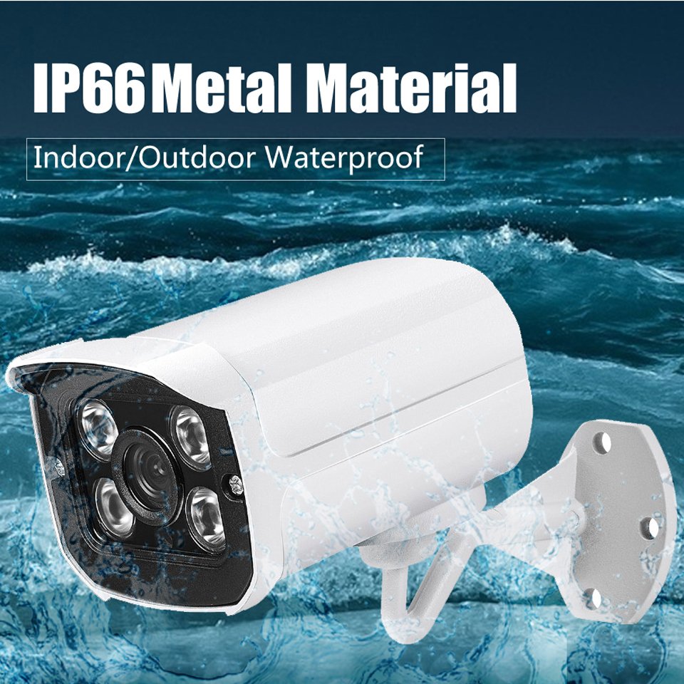 Loosafe 1080P ip66 poe ip network camera 2mp night vision ip camera waterproof
