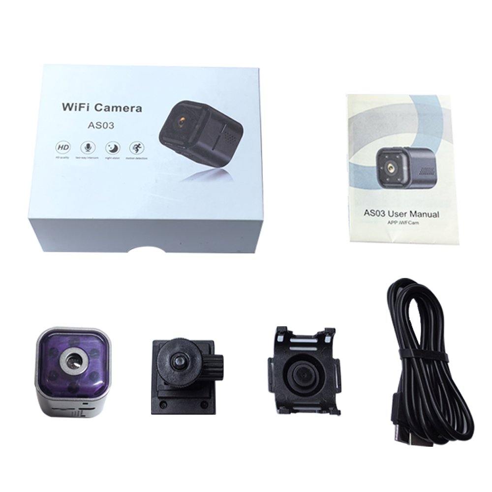 New mini camera Remote Control Infrared Surveillance1080p HD Night Vision Wireless Smart WiFi Camera Intercom Sports Camera