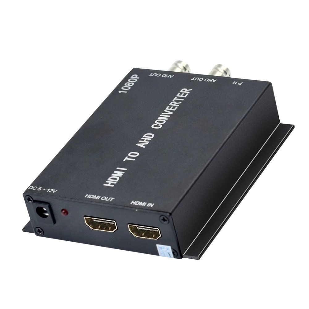 TI-HCA03 Video converter mini pcs with 2 CH BNC AHD to AHD video Converter For CCTV analog camera converter