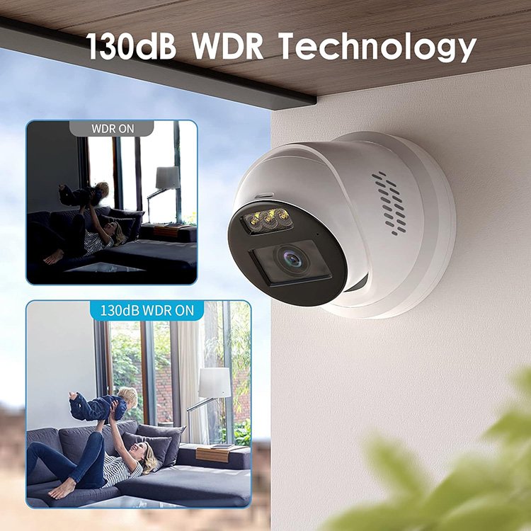 Original Global English Version HIK DS-2CD3386G2-ISU 8MP AcuSense Fixed Turret Network Camera