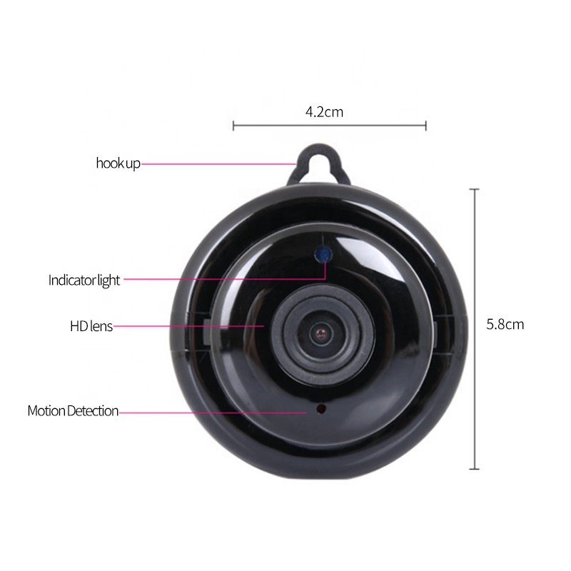 V380 app IP cam smart Home Security Wireless CCTV HD 1080P Wifi mini Camera with Infrared Night Vision Motion Detection