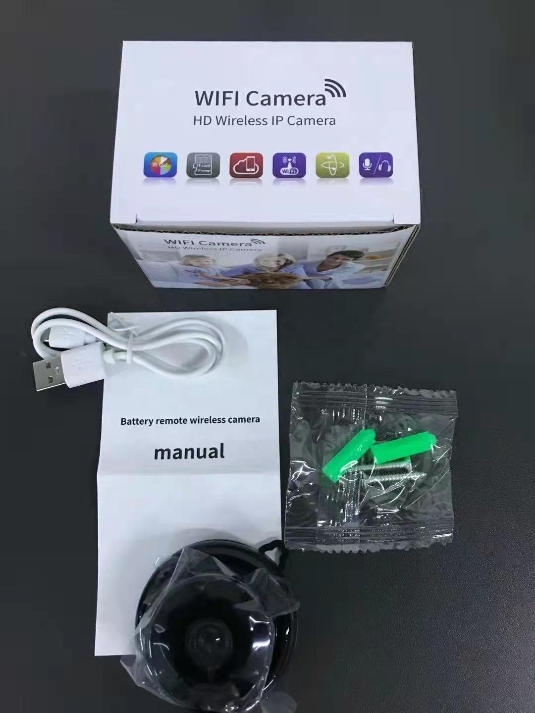 V380 app IP cam smart Home Security Wireless CCTV HD 1080P Wifi mini Camera with Infrared Night Vision Motion Detection