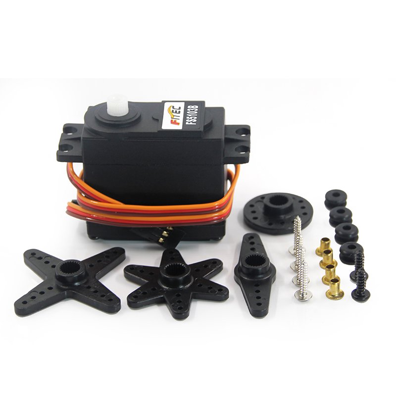Feetech FS5103B Standard 3kg.cm Plastic Gears Analog Servo For Security Camera Smart Home DIY Robot