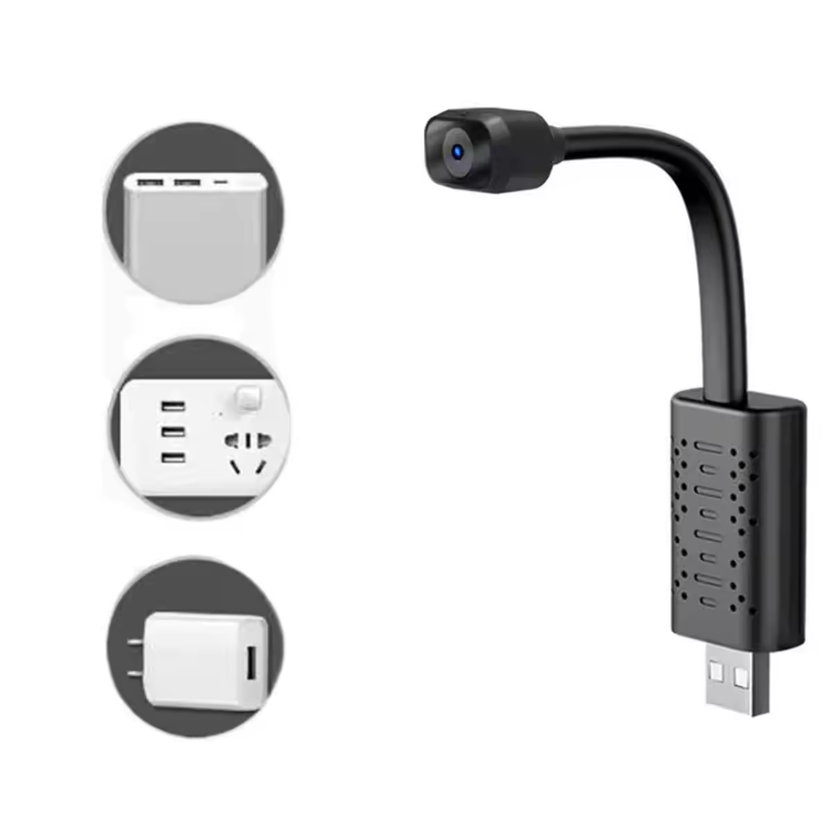 U22 1080P USB Camera Semi Rigid Smart Hot 2Ways Audio 1080P Mini CCTV USB Wifi IP Camera