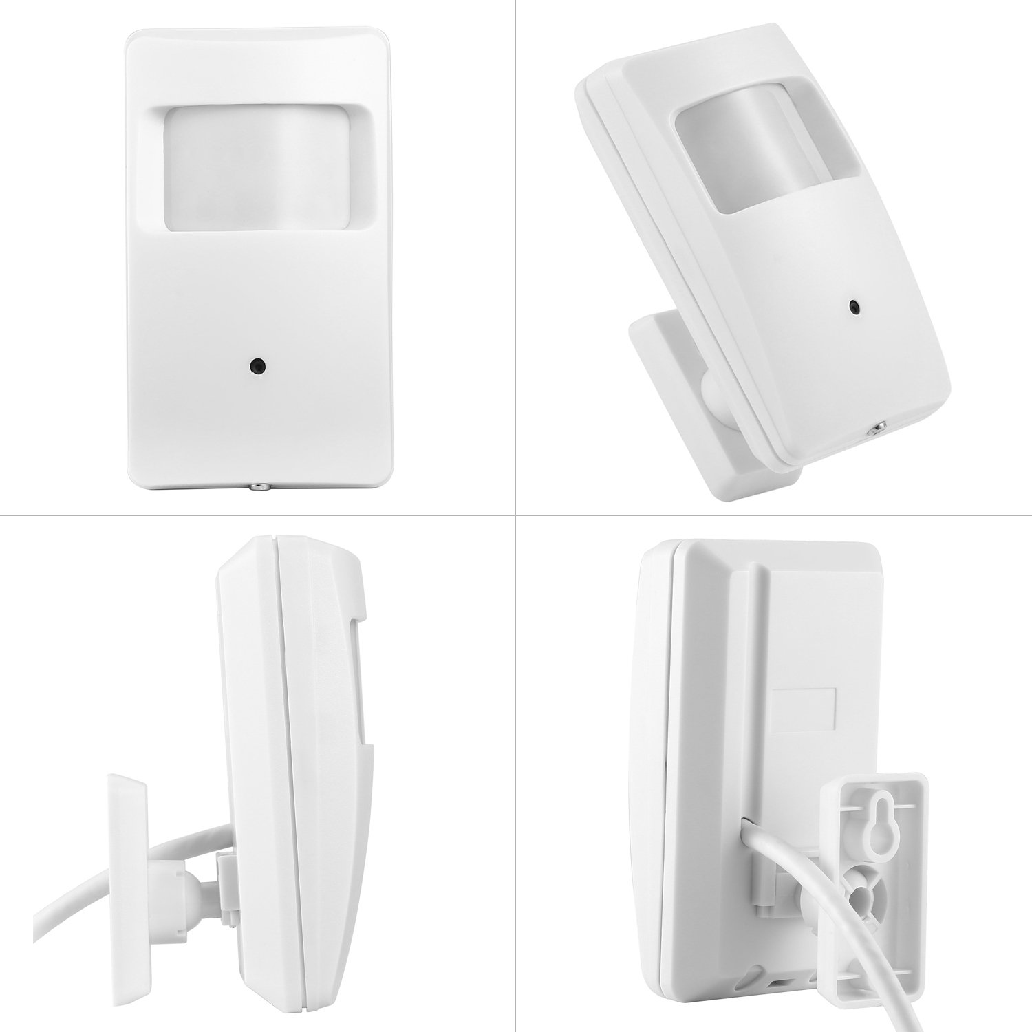REVODATA 5MP Mini PIR IP Camera, 940nm IR Invisible Night Vision Indoor Security Camera CCTV Surveillance (IPIR-M-TS)
