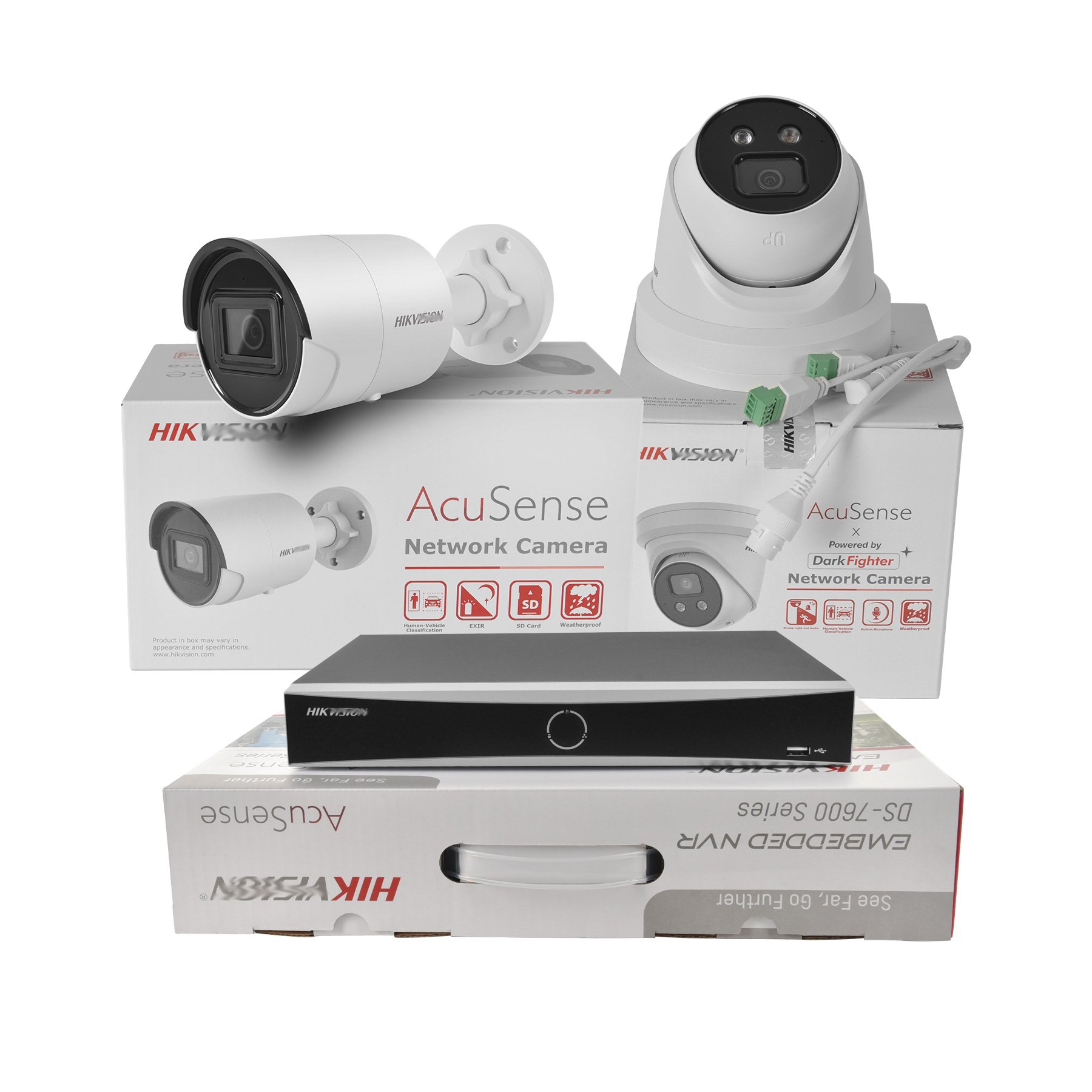 Original Hikvison DS-2CD2083G2-IU 8MP AcuSense IP67 Human/vehicle Detection Bullet Network Camera Outdoor