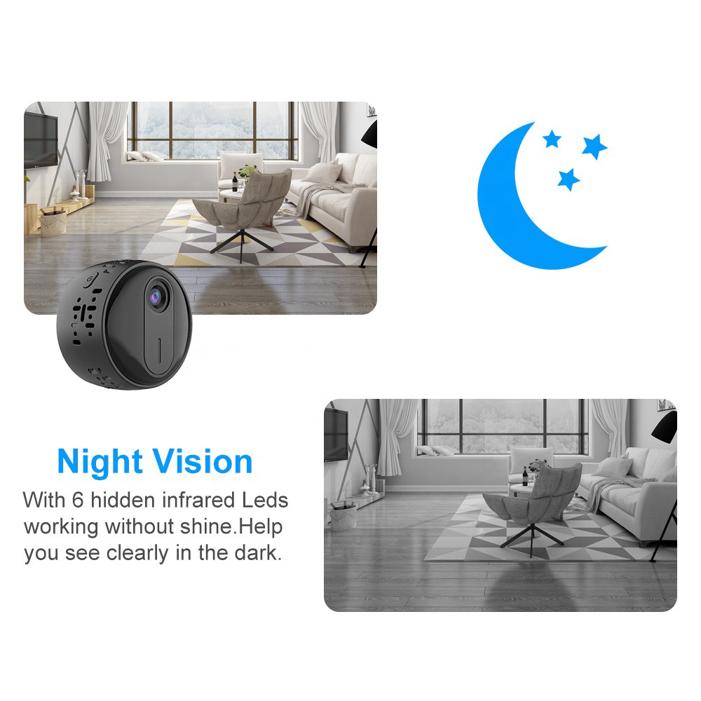 UEMON hot selling Mini camera VH3-HB HD 1080 Surveillance Security IP Cameras Mini Camcorder Wifi video Network Camera