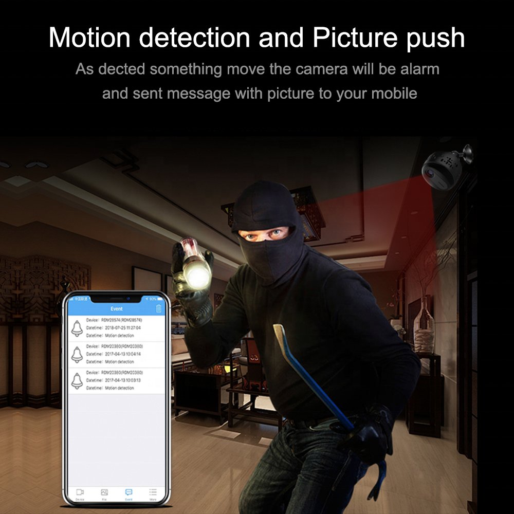 UEMON hot selling Mini camera VH3-HB HD 1080 Surveillance Security IP Cameras Mini Camcorder Wifi video Network Camera