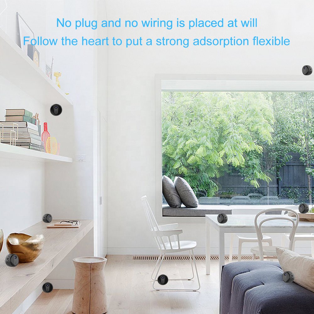 UEMON hot selling Mini camera VH3-HB HD 1080 Surveillance Security IP Cameras Mini Camcorder Wifi video Network Camera