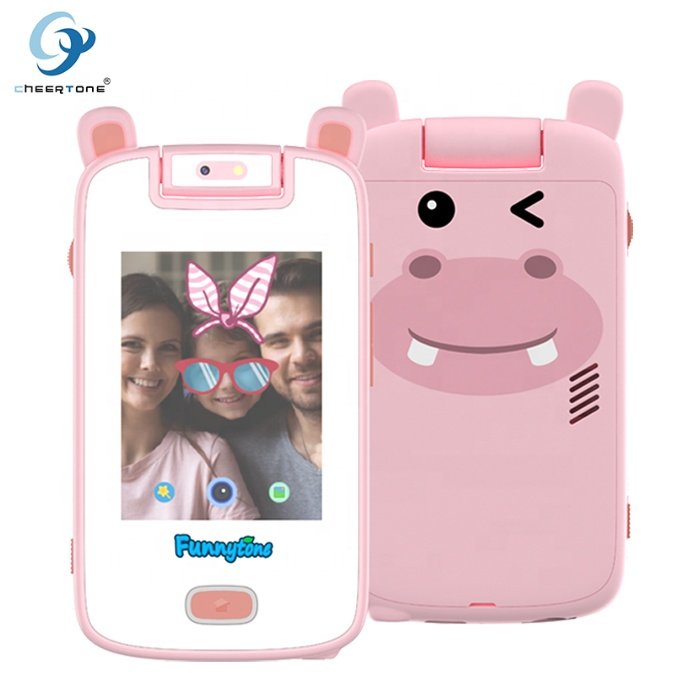 CTP13A New Arrival 2.8 inch Touch Toy kids Smartphone para ninos Mp3 Music Camera Kid Toy Cell Phone for Toddle Boys Girls