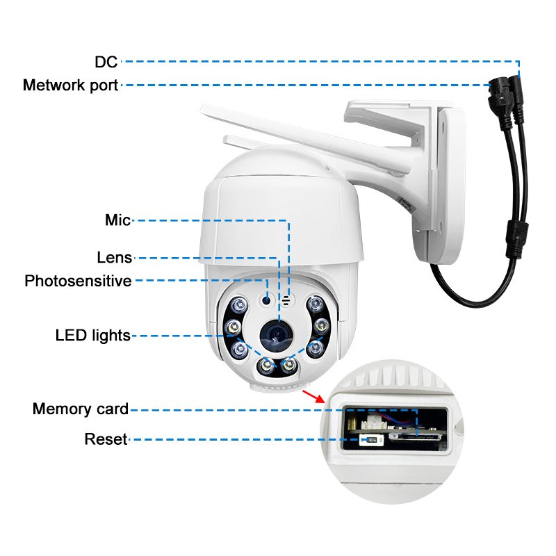 A18 HD 1080p Wifi IP Camera Mini Camera Cctv With Motion Detection Hidden Wireless Cameras With Night Vision
