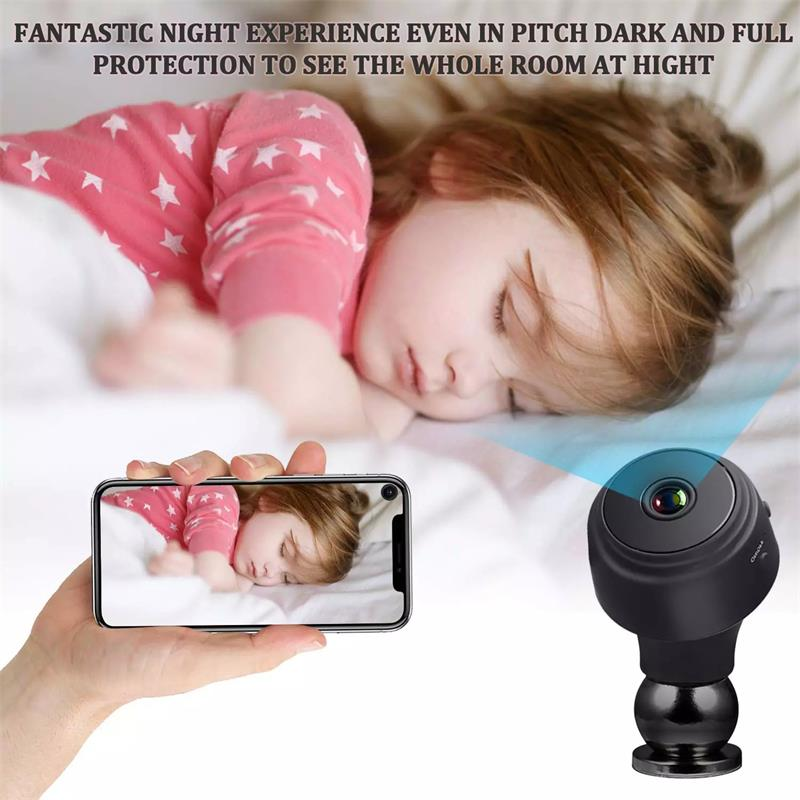 Wistino 1080p Mini Camera Sans Fil Night Vision Motion Detection A9 Home Security Mini Wifi Surveillance Camera