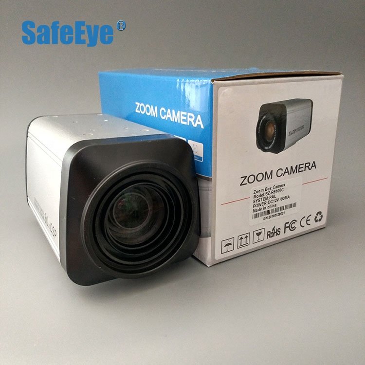 SafeEye Analog camera 36X Optical Zoom HD AHD 1080P Auto Focus CCTV Box Camera For AHD CVI TVI CVBS DVR 4 in 1 zoom camera