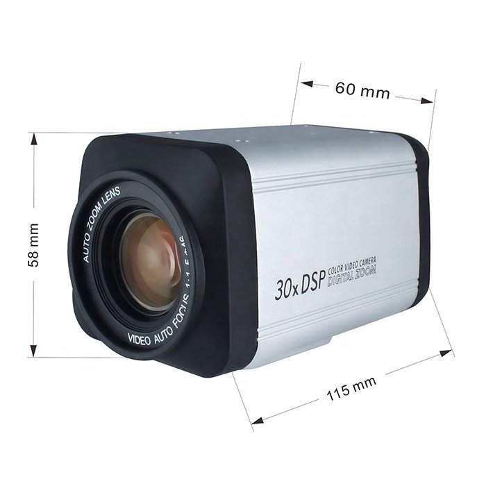 SafeEye Analog camera 36X Optical Zoom HD AHD 1080P Auto Focus CCTV Box Camera For AHD CVI TVI CVBS DVR 4 in 1 zoom camera
