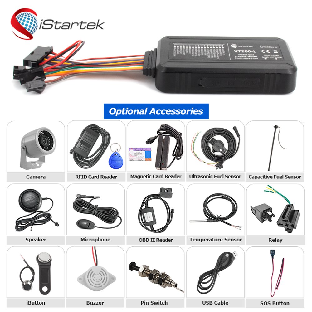 New arrival software fuel management system good 4G private car device engine remote start no sim esim gps auto tracker camera