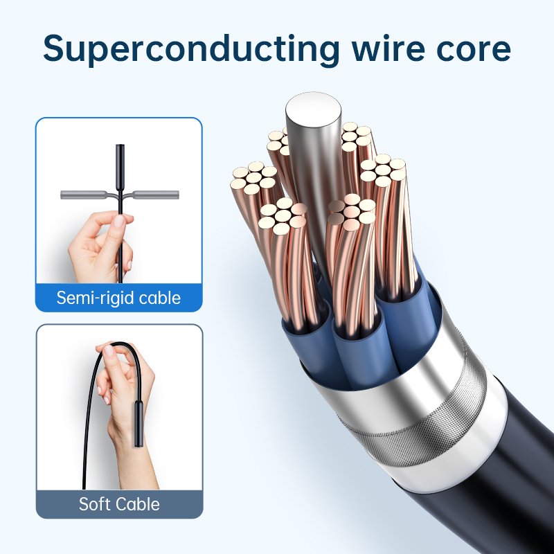 W400D iOS Android direct connect endoscope camera 7.9mm 1m dual lens rigid cable portable endoscope camera