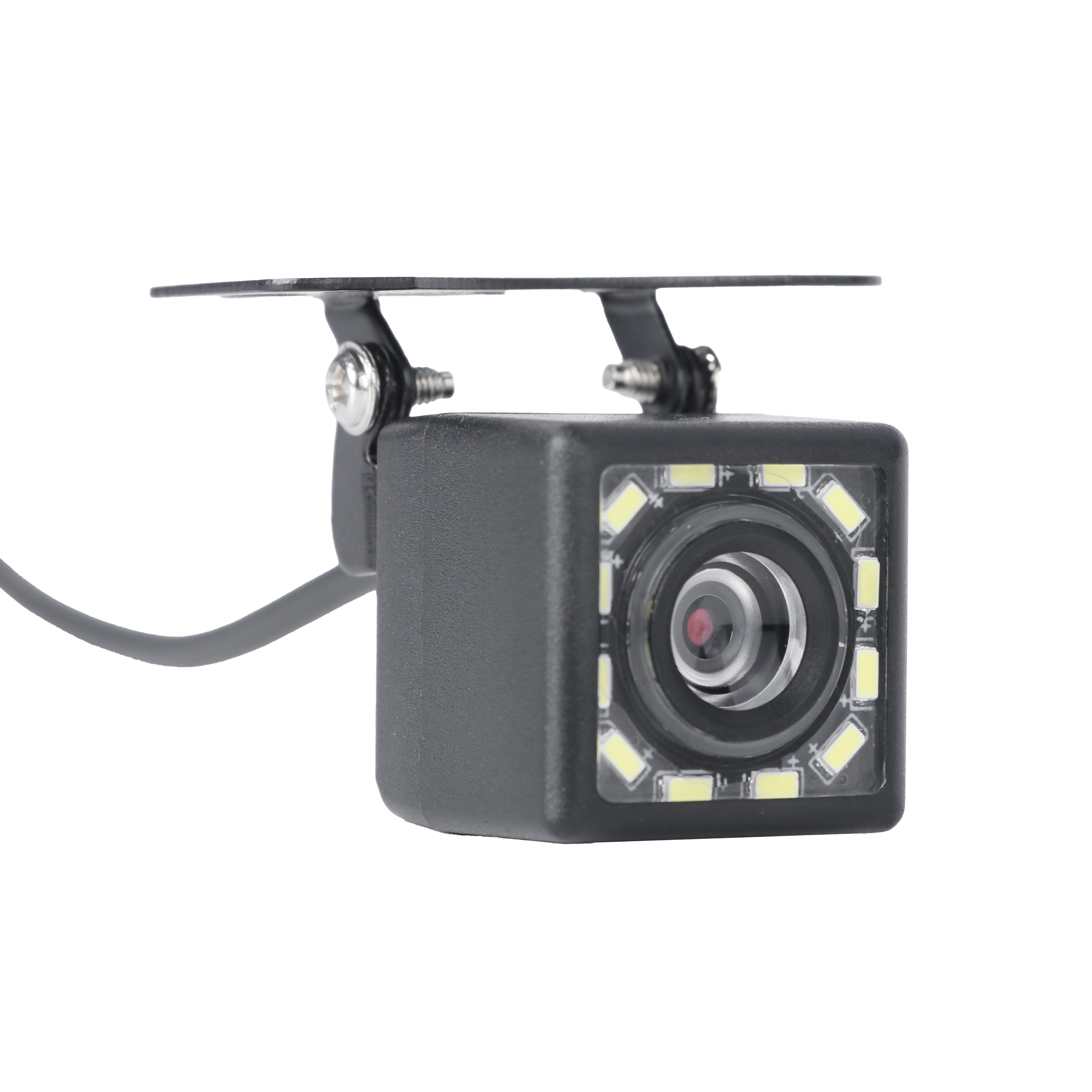 4 8 12 Led Lights Ahd Waterproof Car Parking Reversing Image Sensor Mini Car Rear View Backup Camera Hd Reverse Camera For Cars