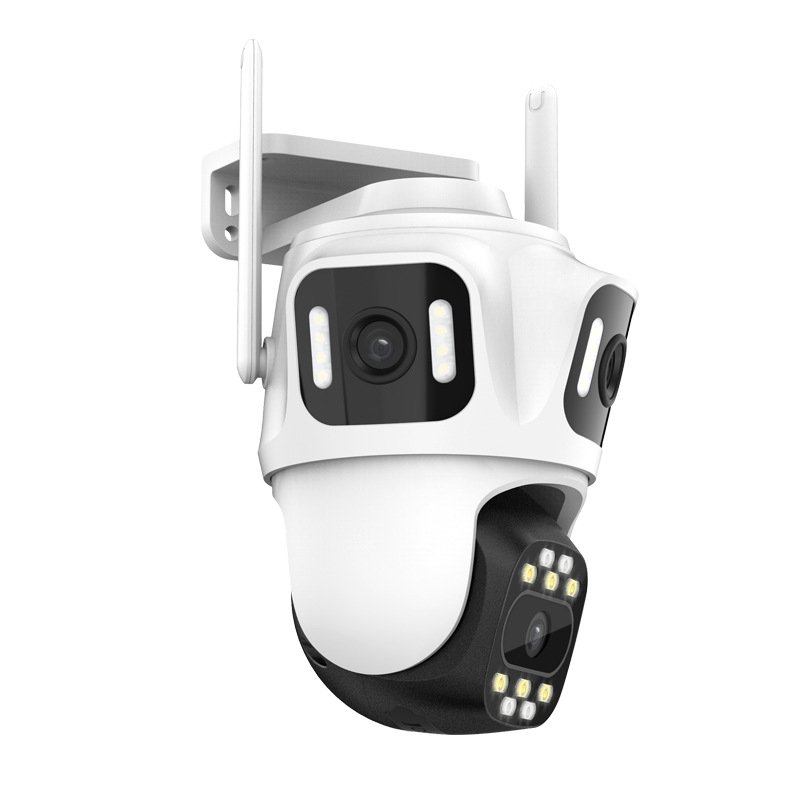 Waterproof 8MP CCTV 4K Wifi Smart Outdoor Wireless Indoor Network Camera Dual Ball Machine Linkage Security Camera