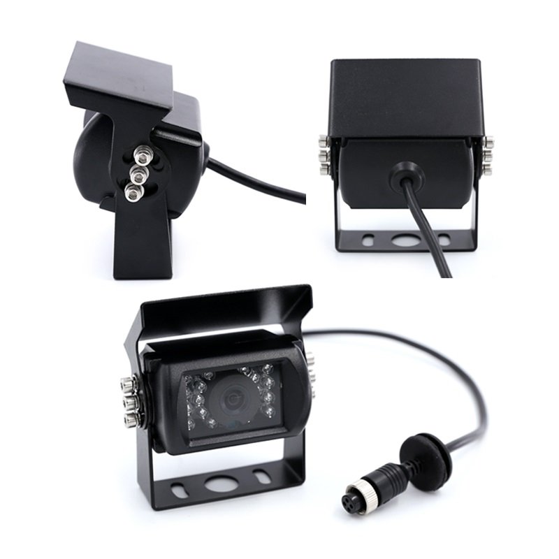 Factory 1/4 coms ccd analog signal ahd 180 720p 1080p truck car ir hd night vehicle reverse portal vehicle-mounted side camera