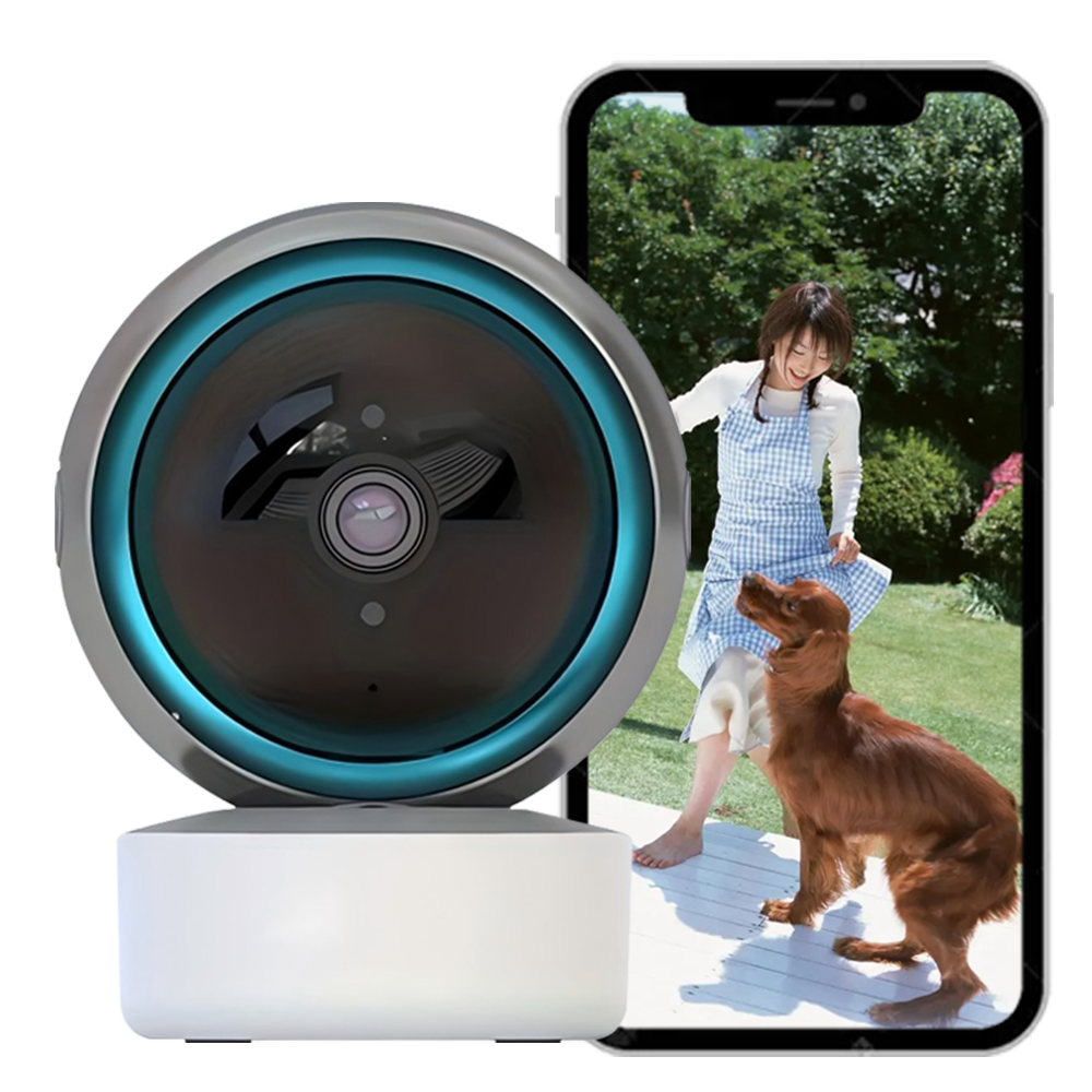 New Black Hole Remote Control tuya smart camera Night Vision 1080P HD 360 ° Screen Rotating mini security camera