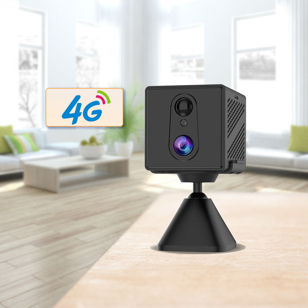 O-KAM 3MP Mini Indoor Network Camera Low Power Battery Operated 4G Asia Pacific Wide Angle Two-Way Audio Built-In Mic Supports