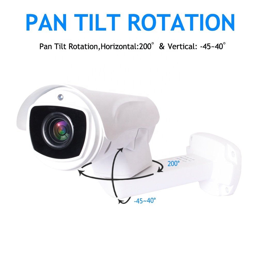 4 in 1 analog HD 4X 2MP 1080P Outdoor waterproof IP66 Optical Zoom IR CCTV Security AHD 10X mini Bullet ptz camera