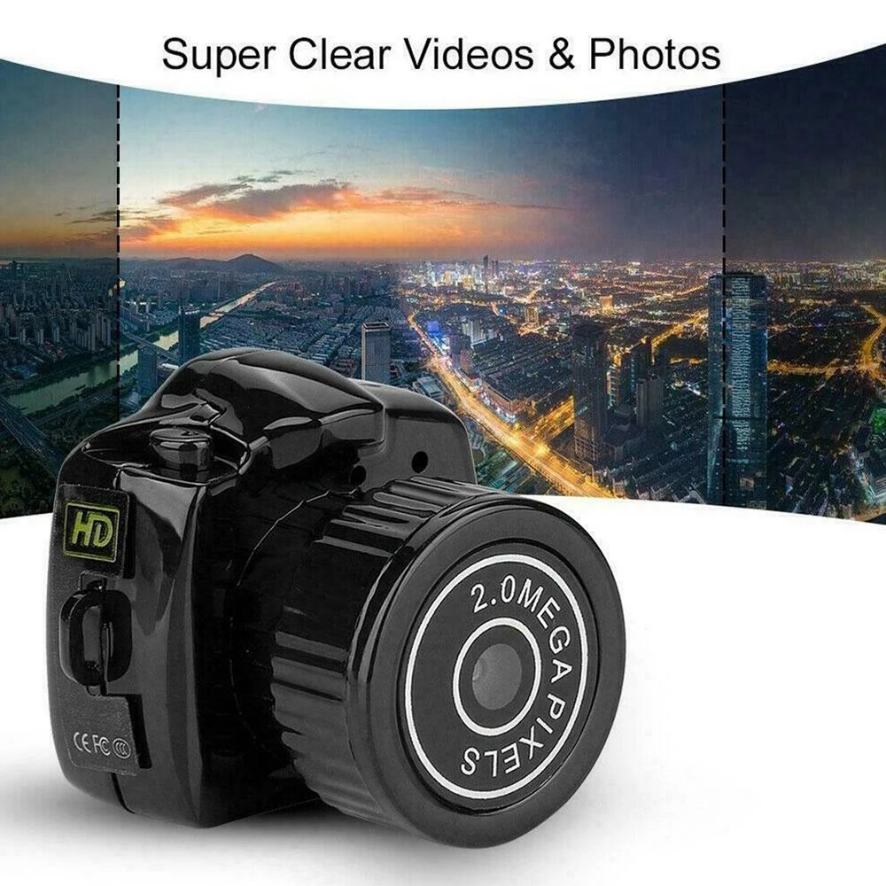 Trending 2024 New Electronics Small Pocket Voice Recorder 360 HD Video Secret Children's Kids Camera SD Card Mini Camera