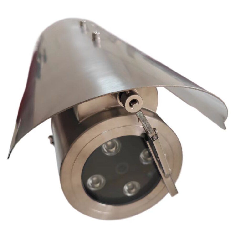 Wiper explosion-proof closed-circuit television camera 2 million 4 million explosion-proof monitoring camera 304 stainless steel