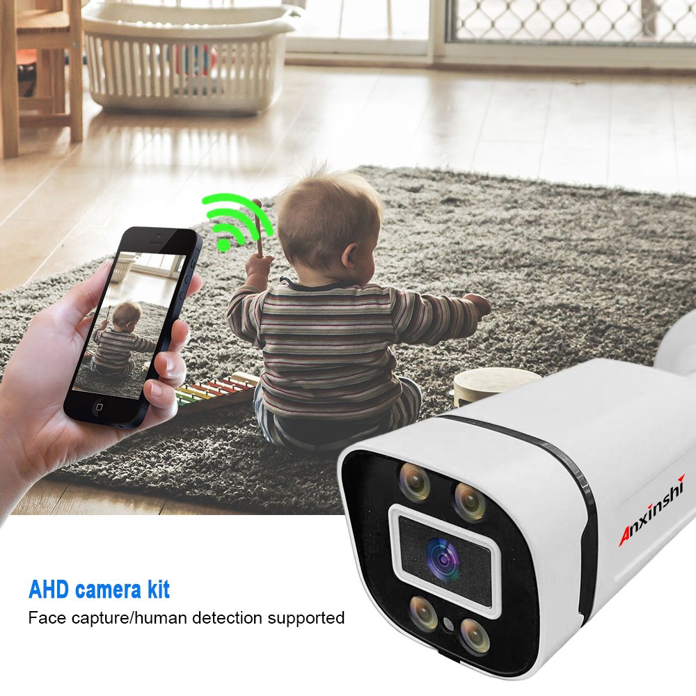 AHD camera kit 8CH HD lens 3.6MM IR cut filter with auto switch